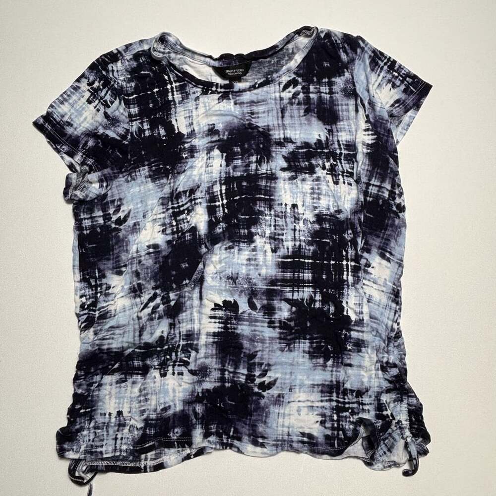 Simply Vera Wang Tie Dye Top Size XXL